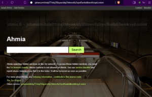 dark web search engines